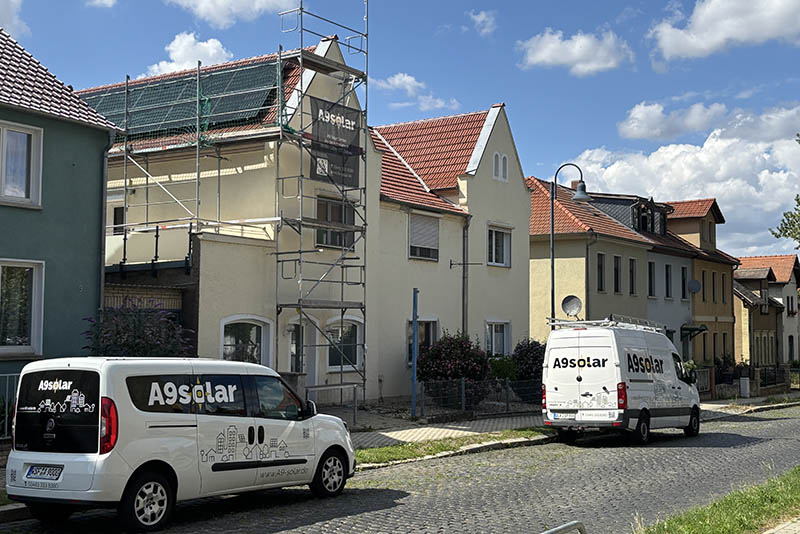 Solaranlage Installation